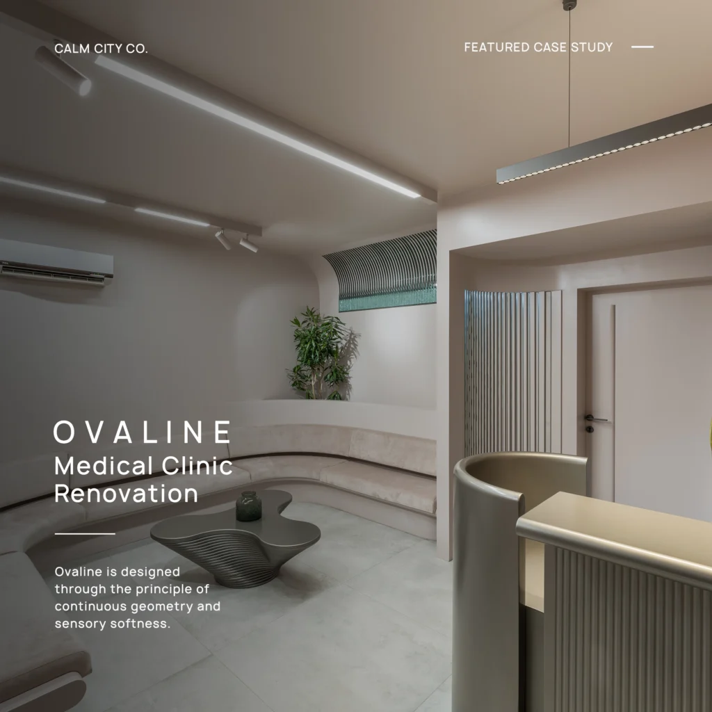 INTERIOR ARCHITECTURE · MEDICAL WORKPLACE · ISFAHAN, IRAN Ovaline